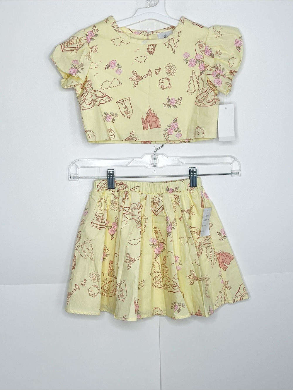 Disney Princess Girls 2 Piece Set Size 5